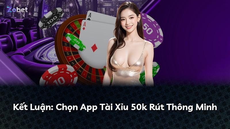 Kết Luận: Chọn App Tài Xỉu 50k Rút Thông Minh