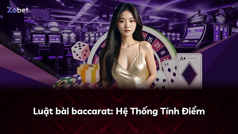 Luật bài baccarat: Hệ Thống Tính Điểm