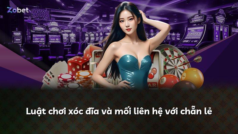 Luật chơi xóc đĩa và mối liên hệ với chẵn lẻ